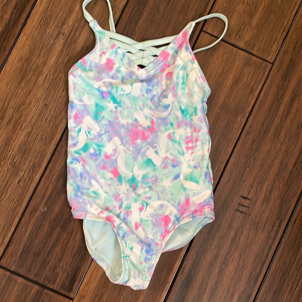 Wonder nation girls bathing suit. Size 4-5.